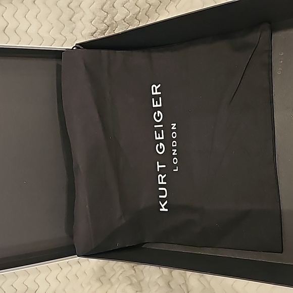 NEW Kurt Geiger London Barbican Black Sock Boot - Picture 8 of 8